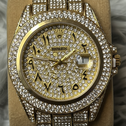 Rolex Gold Iced Tone